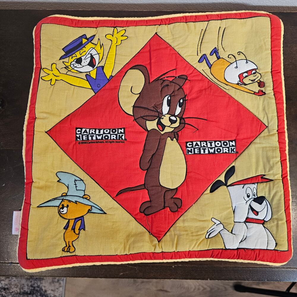 Vintage Cartoon Network Accent Pillow Cover